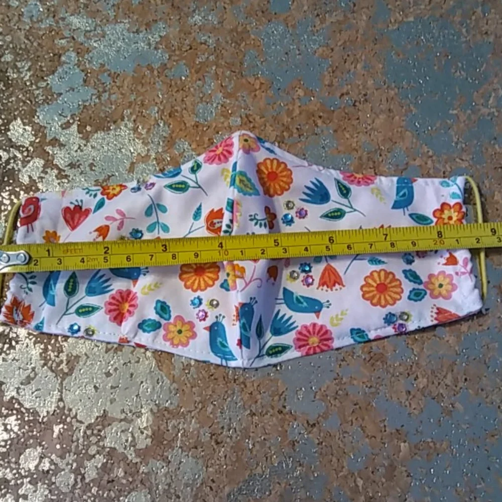 WOMEN’S “FLORA AND FAUNA” COTTON FACE MASK
